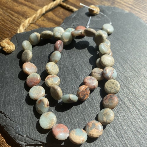 120cts snake skin jasper puffy - 120cts,