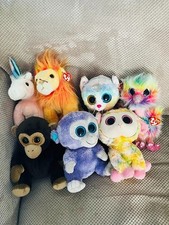A LOVELY BUNDLE OF  7  TY BEANIE BOOS BUDDYS AND CLASSICS SOME WITH TAGS