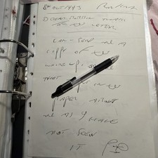 2 sided A4 Ron Kray Letter