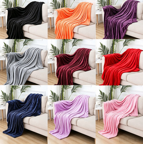 Faux fur mink throw blanket - throw,