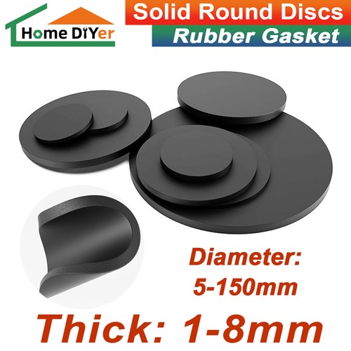 Rubber solid round - round, sealing