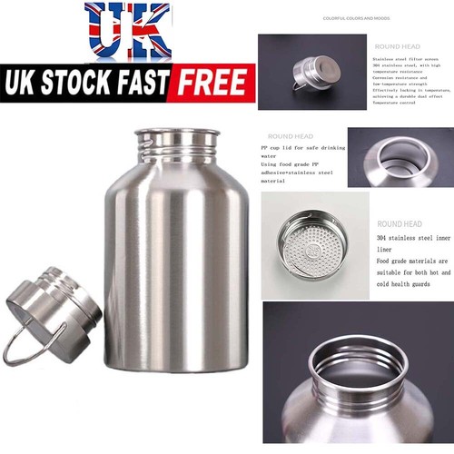 Water bottle stainless - 2l,