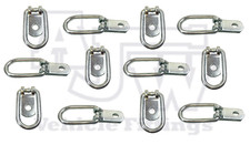 12 x Small Zinc Plated Tie