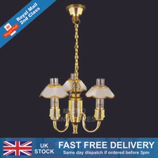 Dolls House 3 Up Arm Gold And