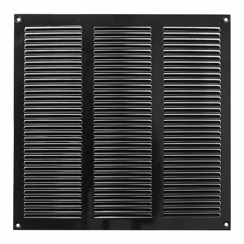 Metal black air vent - black,