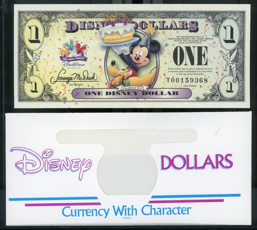 Disney dollar mickey - disney, &