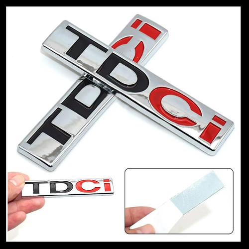 Tdci chrome red badge abs - &,