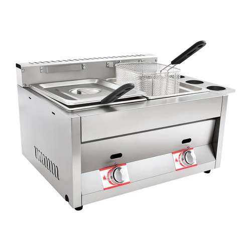 Countertop gas deep - countertop, fryer
