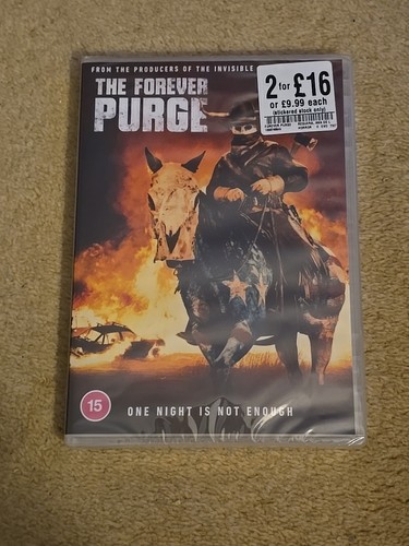 The forever purge dvd - (new, &