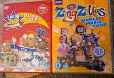 Zingzillas world music tour & Lunar Jim blast off! bbc children's dvds