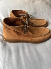 Hush Puppies Men’s Orange Tan Suede Boots, Size 10, Worn Once