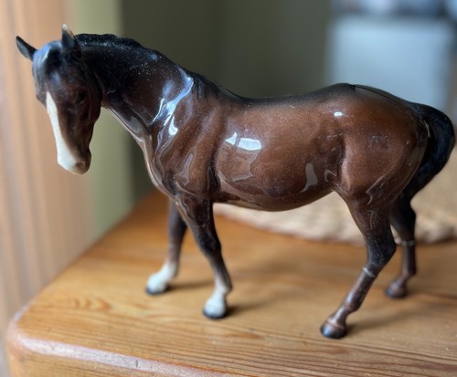 Vintage beswick ceramic mare - vintage,