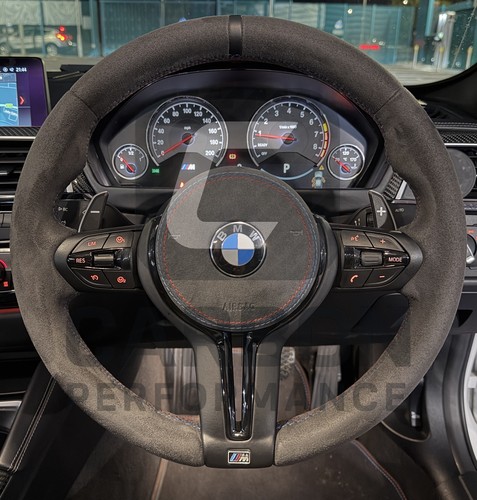 Bmw alcantara steering wheel - steering,