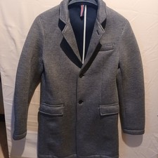 Zara Mens Medium Coat Grey