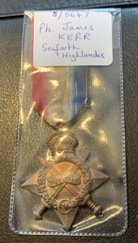 1914 1915 star medal - 1914-1915, pte