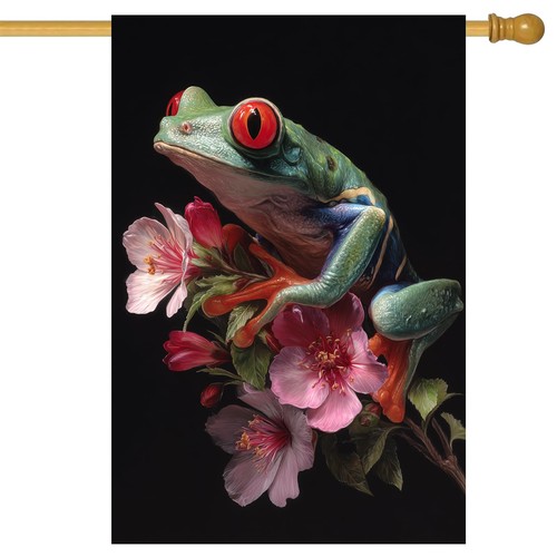 Spring summer house - spring, flag