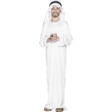 Smiffys Arabian Costume, White