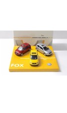 RARE VW FOX 1.2 1.4 URBAN FOX UP! BRAZIL 3 CAR SET 1:43 NOREV (DEALER MODEL)