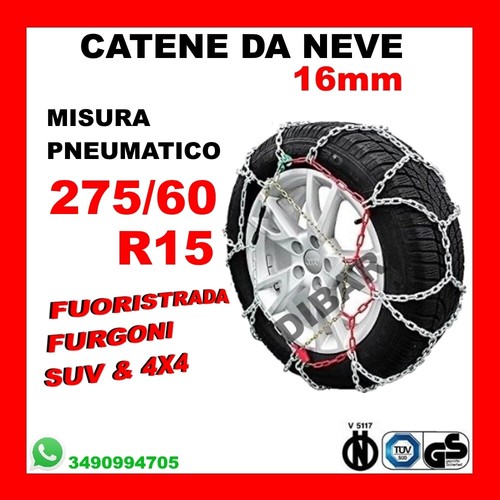 Snow chains for vans and - for, suv