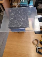 Blast cabinet Perspex Screen