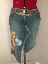 voyage passion denim skirt size 12-14