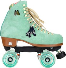 Moxi Lolly Floss Green Suede