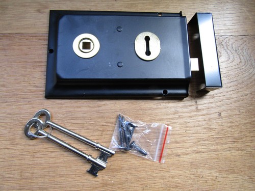 Door rim lock retro - , old