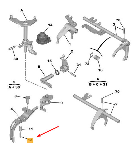 Citro mk3 sx gearshift - citro�n,