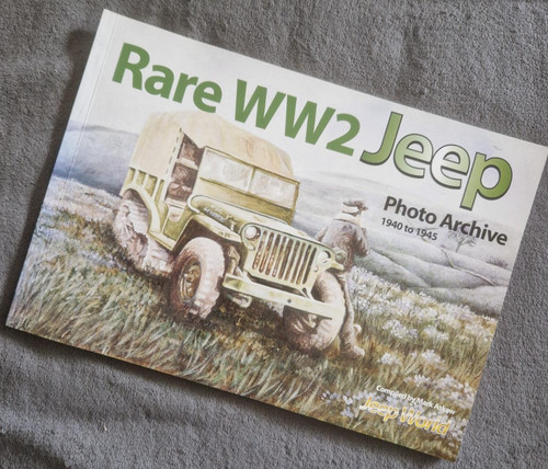 Rare ww2 jeep book army - jeep, us