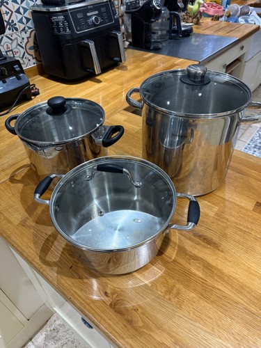 Stainless steel stock pot - stainless,