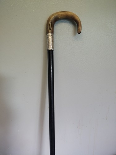 Antique walking stick - stick/cane, w/