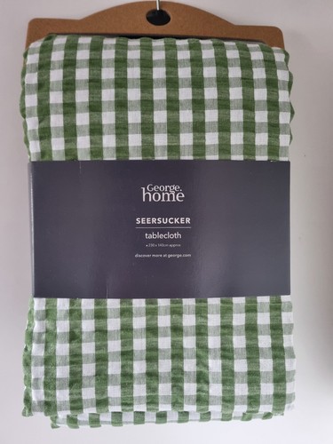 Seersucker tablecloth l230 - tablecloth,