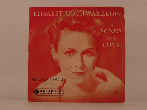 Elisabeth schwarzkopf songs - in,