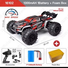  50KM/H 4WD RC Car With LED