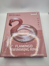 Inflatable Flamingo Ring Float