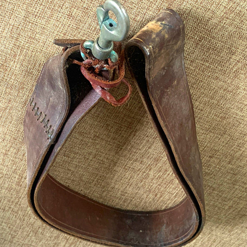 Brown leather ww1 - , heavy