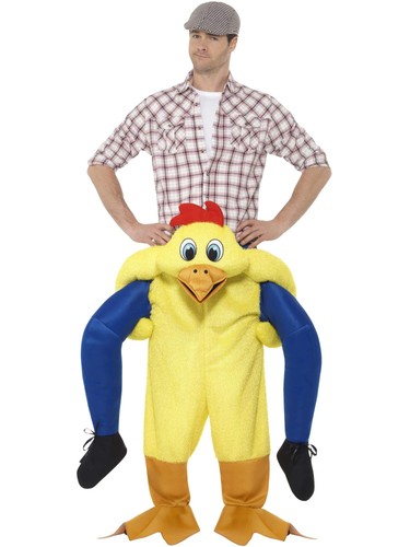 Piggyback chicken costume - piggyback,