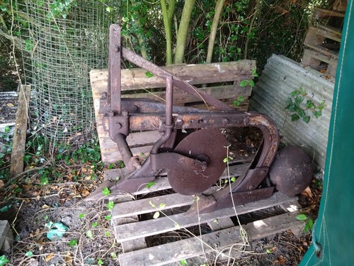 Ferguson furrow plough - furrow,