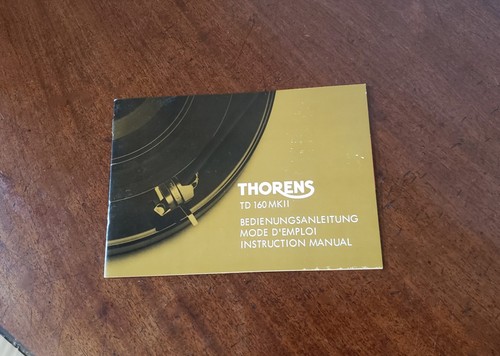 Genuine thorens 160 ii - genuine,