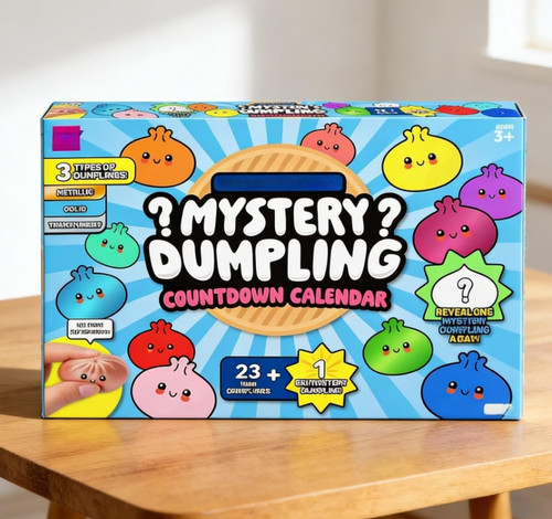 Dumpling squishy advent - dumpling,