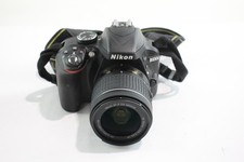 Nikon D3300 DSLR Digital Camera Working w/ AFP Nikkor 18-55mm F/3.5-5.6 Lens