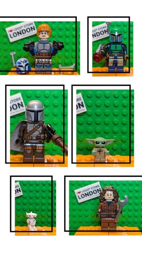 Lego star wars mandalorian - star,