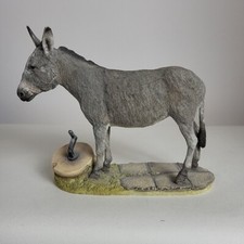 Sherratt & Simpson Donkey With Mill Wheel Figurine #57309