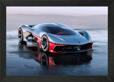 Sleek Silver and Red Concept