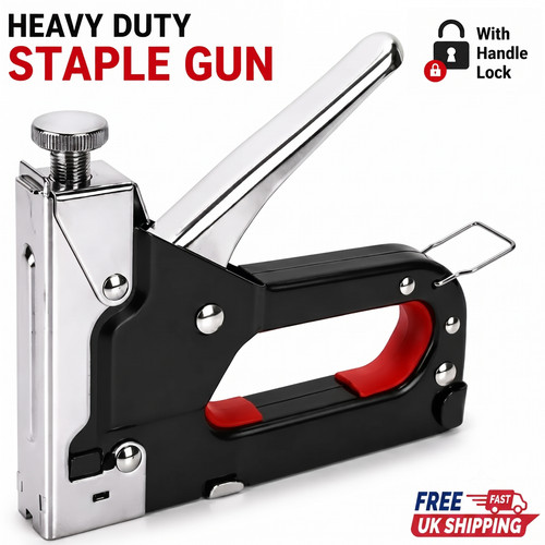 Staple gun heavy duty tacker - staple,
