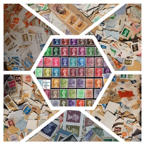 Machin stamps on - x(gb-m45),