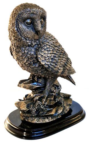 Large owl sculpture - large,