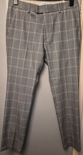 Mens grey checked - checked, trousers