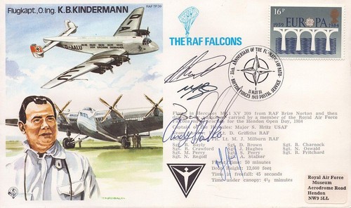 Raf falcons parachute team - raf,