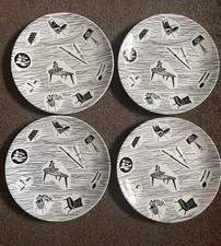 4 X Ridgway Homemaker Plates